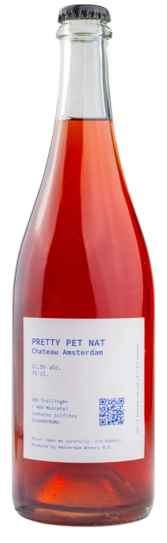 Chateau Amsterdam - urban winery and tasting room - Pretty Pet Nat '21